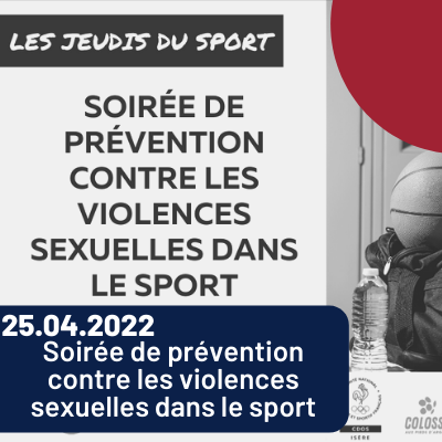 Lire la suite à propos de l’article Soirée de prévention contre les violences sexuelles dans le sport